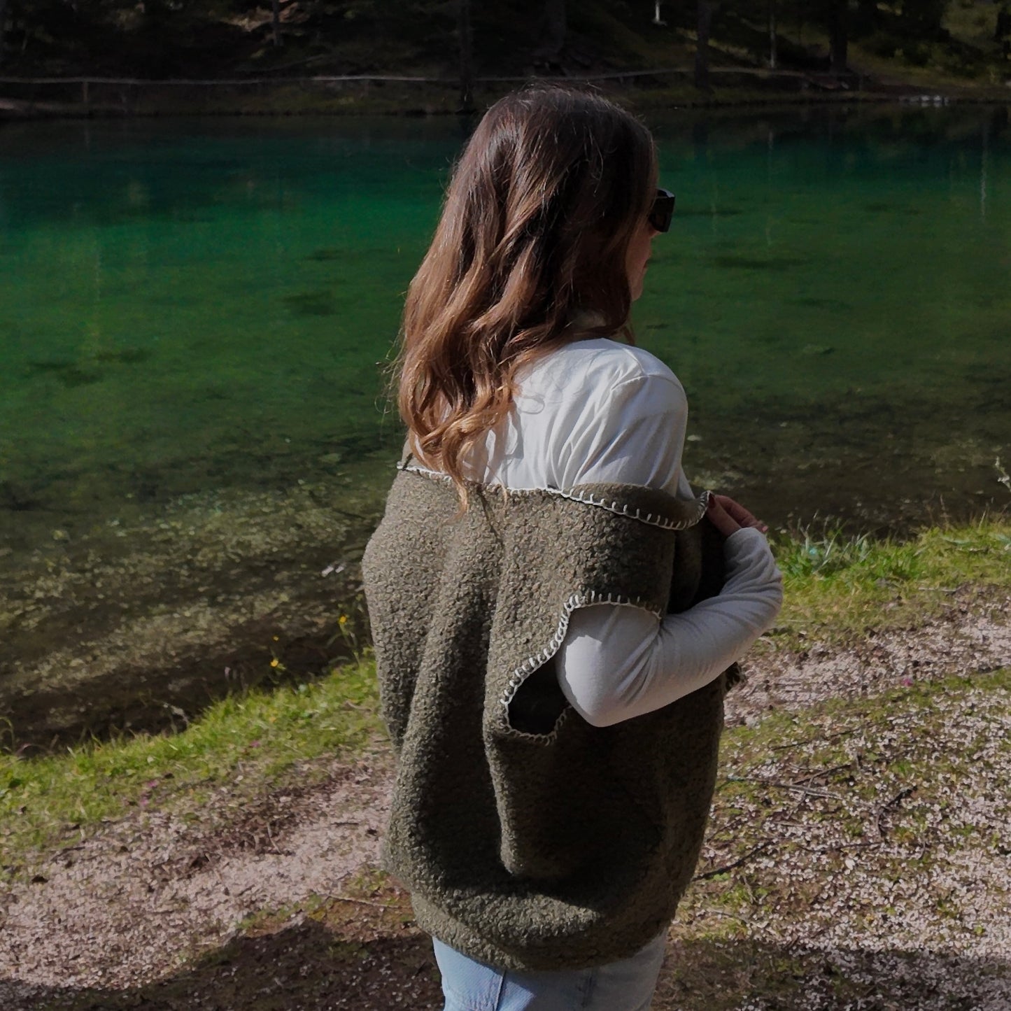 Gilet Buoclè Verde Militare
