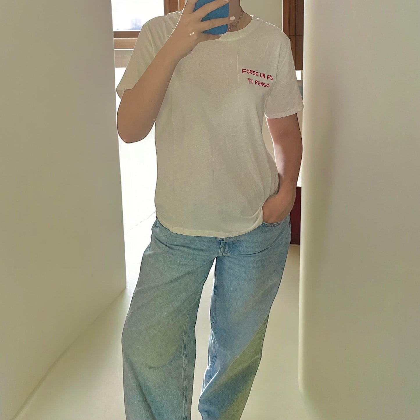 T-shirt Ricamata