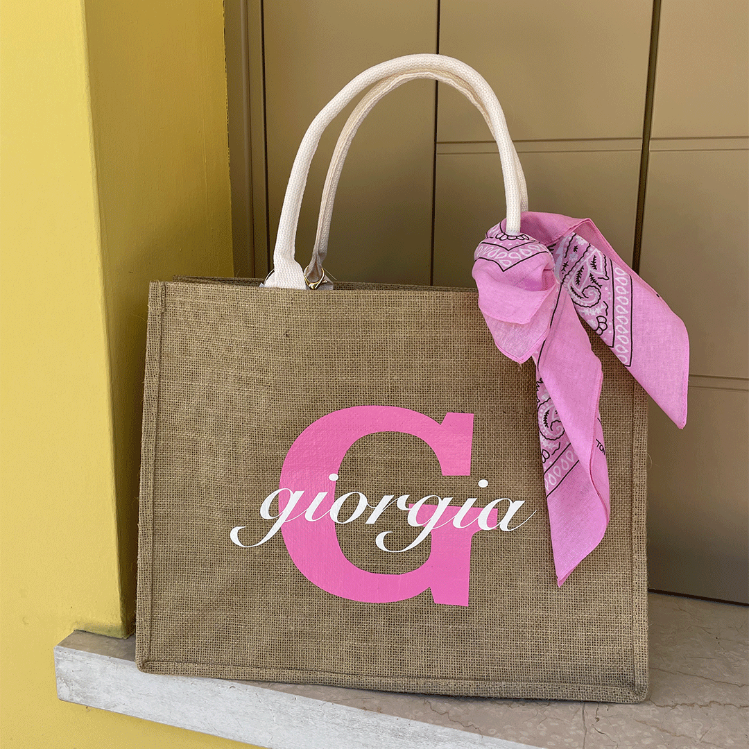 Beach Bag Stampata