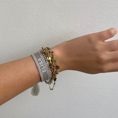 Bracciale ricamato