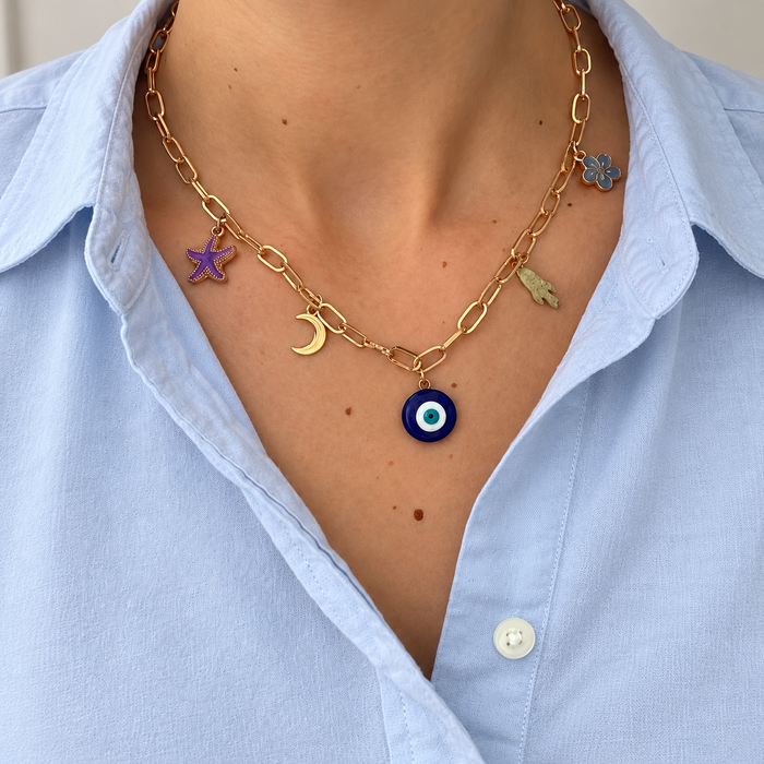 Collana Argento Personalizzata con Anelli