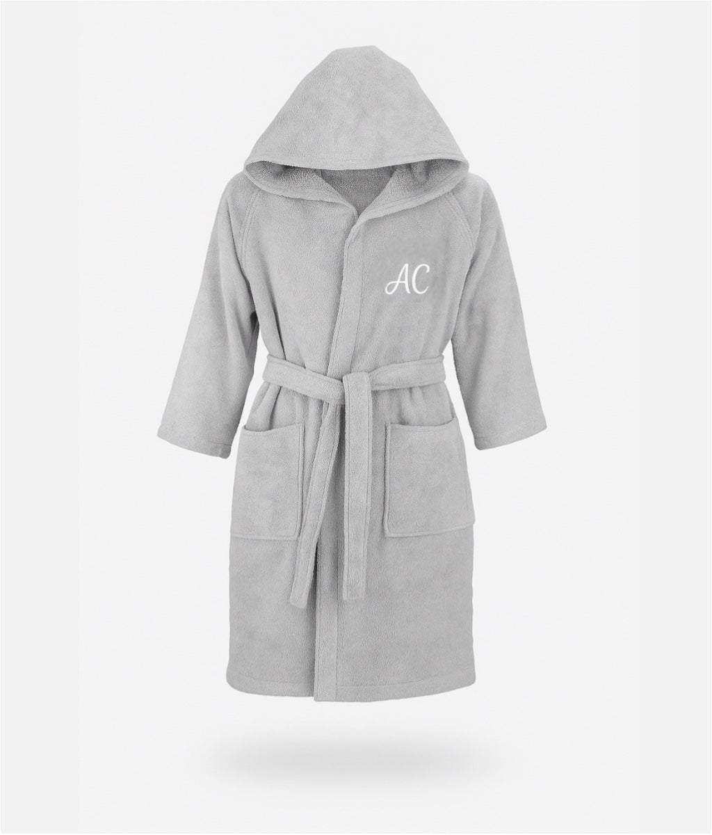 Accappatoio in 100% Cotone Personalizzato con Ricamo
