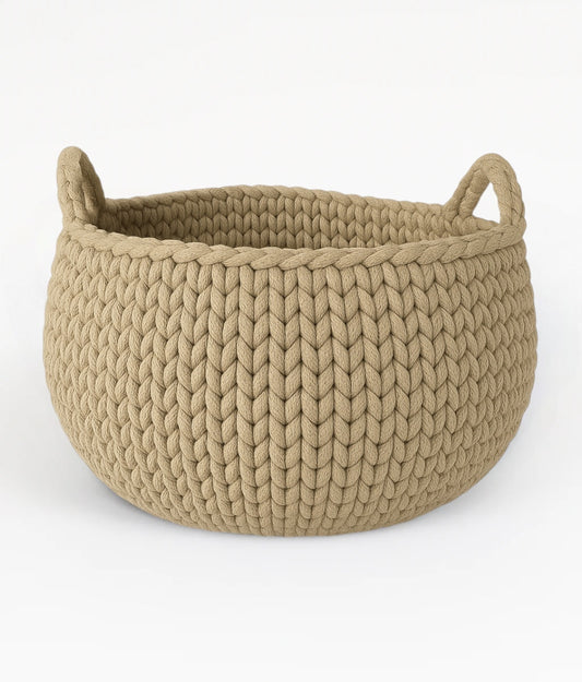 High Crochet Basket
