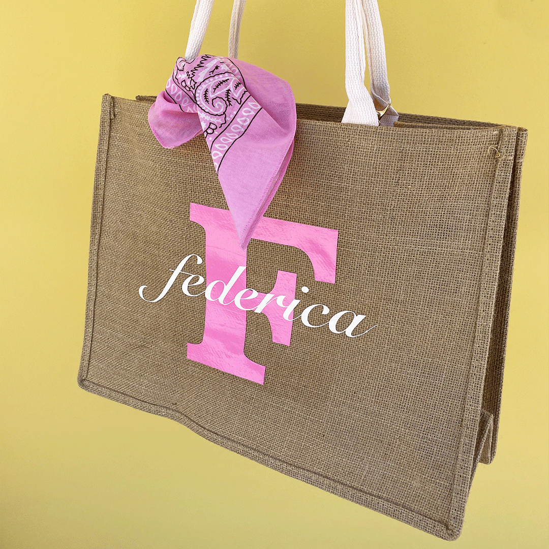 Beach Bag Stampata